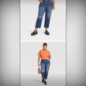 NEW!! Ava & Viv Dark Washed Hight Waisted Women’s Jeans-size 16W ($35)